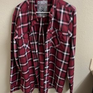 MEN'S LARGE DIXXON FLANNEL THE CELLAR
